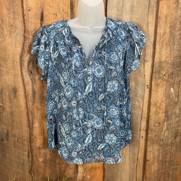 Joie Short Sleeve Shimmer Top - size Small - NWT - Picture 1 of 9